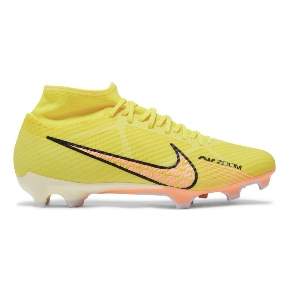 Nike Air Zoom Superfly 9 Academy FG Yellow Lucent Pack DJ5625-780 Men's Size 11